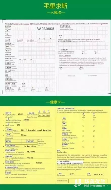 出国必看各国入境卡最牛填写指南