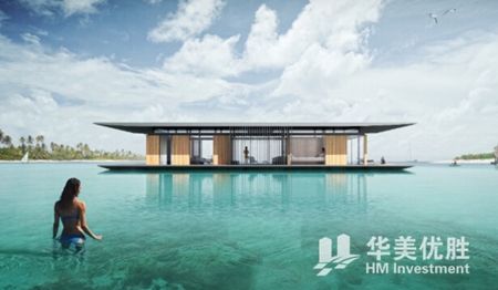 太阔气了！夏天太热 海中悬浮别墅成有钱人度假新标配
