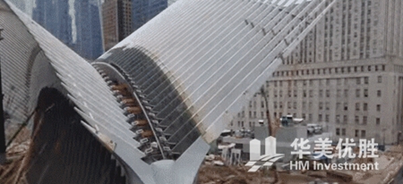 纪念911纽约花40亿建飞鸟车站寓意浴火重生
