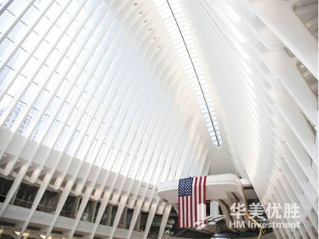 纪念911纽约花40亿建飞鸟车站寓意浴火重生