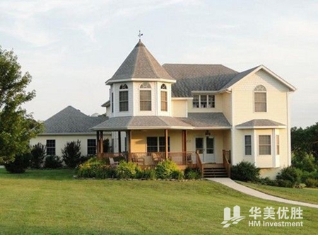 美国独立屋的七种不同的建筑风格