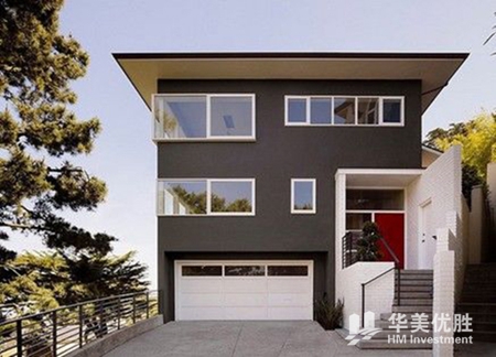 美国独立屋的七种不同的建筑风格