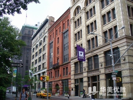 坐拥纽约曼哈顿最繁华地段高端公寓精致周边生活圈