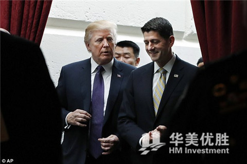 美国史上最大规模税改通过