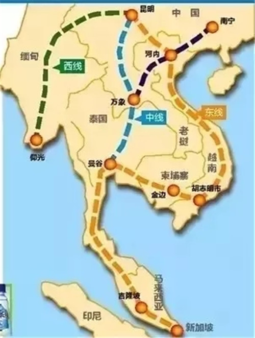 坐上高铁去泰国,太棒了!