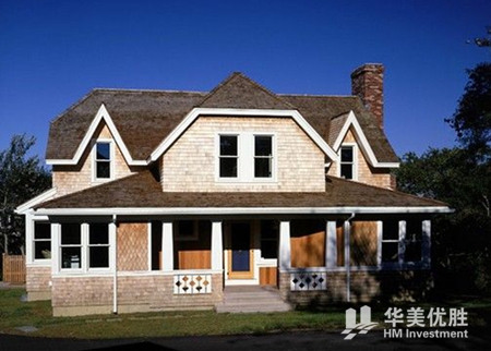 美国独立屋的七种不同的建筑风格