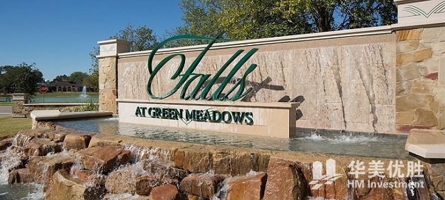 休斯顿全新奢华独栋别墅—Falls at Green Meadows