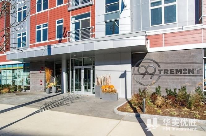 波士顿学区公寓—99 Tremont | 毗邻波士顿学院