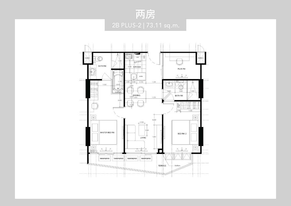 清迈爱诗家国际公寓2期 · 天河ASTRA-29平米起-2897000泰铢起