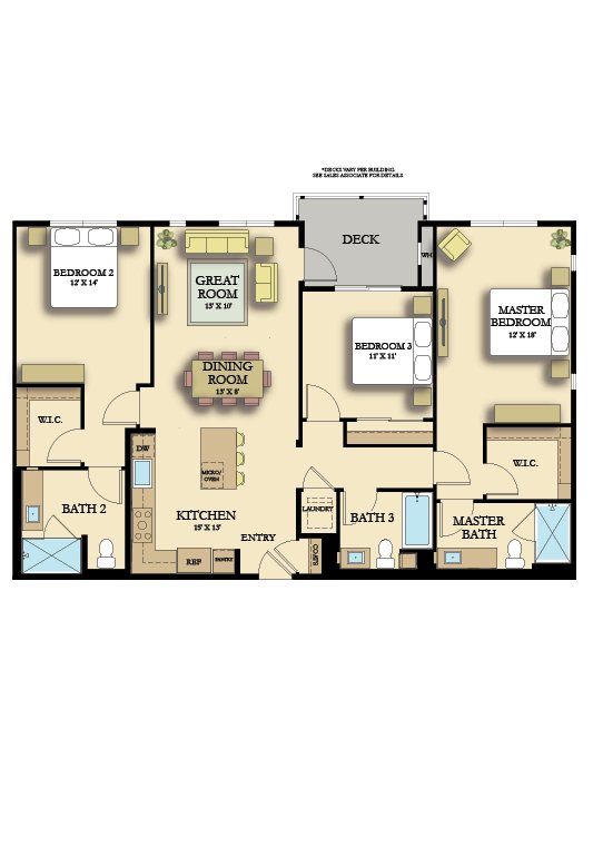 Hudson 时尚公寓Residence 5 约$70万 134平方米 1层3卧3浴