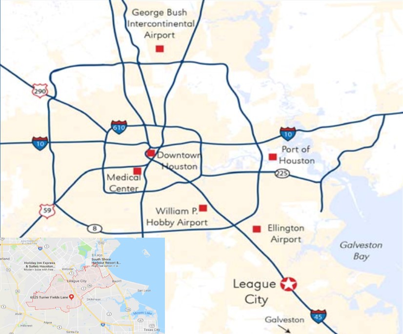 人口增长迅速的白人社区利格城,2000年以来人口增长 117% 为大休斯敦